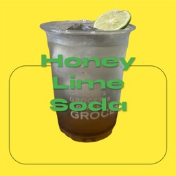 Iced Honey Lime Soda