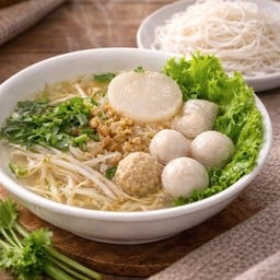 สวัสดี...ก๋วยเตี๋ยวลูกชิ้นปลาน้ำใส ถนนเทศบาล 1