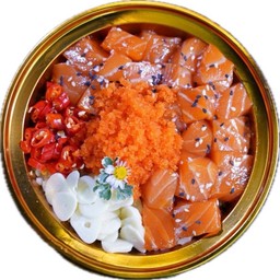 ข้าวม่อนดอง+ไข่กุ้ง