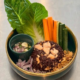 ข้าวแมวแซลมอน