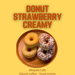 Donut Strawberry Creamy