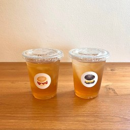 Peach Tea (Iced) 2แก้ว 100บาท