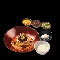 汁無し担々麺セット Dan Dan Noodles set (บะหมี่แห้งตันตัน set)