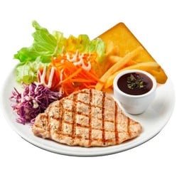สเต็กหมูดั้งเดิม ( ไม่เผ็ด )