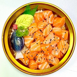 ข้าวม่อนสดคลุกไข่กุ้ง