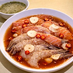 แซลม่อน+กุ้ง ฉ่ำรวมใจ