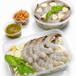 Shrimp Zap กุ้งแช่น้ำปลารังสิต