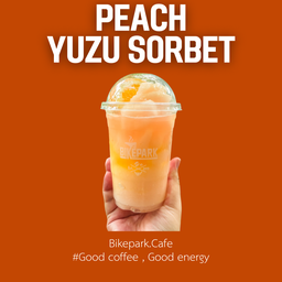 Peach Yuzu Sorbet