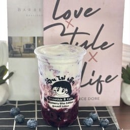 โยเกิร์ตบลูเบอรี่ปั่น