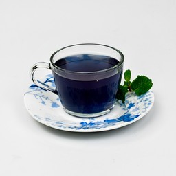 ชาอัญชันตะไคร้ ร้อน