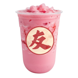 ไอศครีมเชคสตอเบอร์รี่
