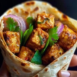 Paneer Chicken Roll