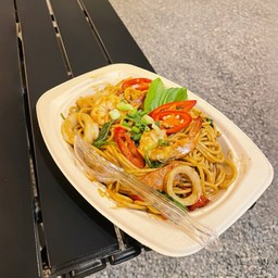 สปาเก็ตตี้ผัดขี้เมา