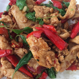 ข้าวกระเพราไก่