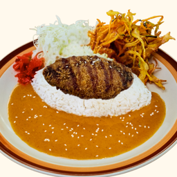 ข้าวแกงกะหรี่เมนจิสอดไส้ชีส