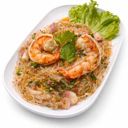 ลาบวุ้นเส้นกุ้ง