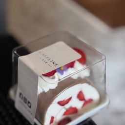 Chocolate strawberry Roll