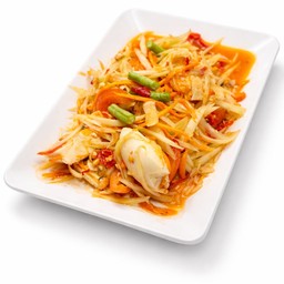 ตำไทยไข่เค็ม