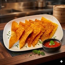 เกี๊ยวกรอบไส้หมูสับ