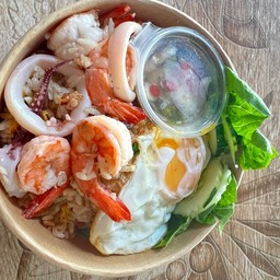 ข้าวผ้ดทะเล