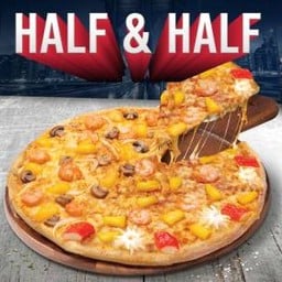 [Half & Half] Signature & Seafood Pizza 12" [DMN]