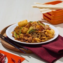 หมาล่าผัด  หมู