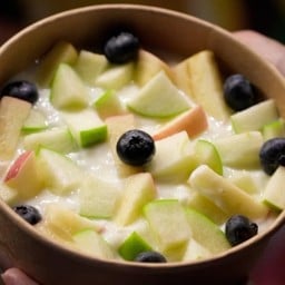 Apple Red +Green+Blueberry Homemade Yogurt