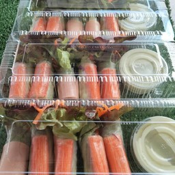 สลัดโรลน้ำจิ้มซีฟู้ด