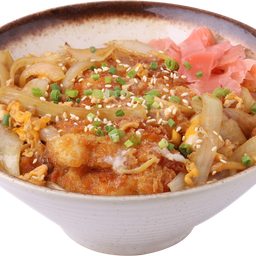 ข้าวคัตสึดงหมู (Pork Tonkatsu Don)