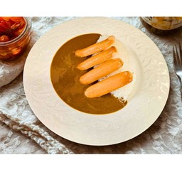 ข้าวแกงกะหรี่ + ไส้กรอก