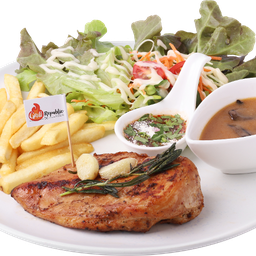 สเต็กอกไก่ (Chicken Breast Steak)