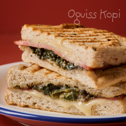 Truffle Spinach Ham Cheese l ทรัฟเฟิลผักโขม แฮมชีส