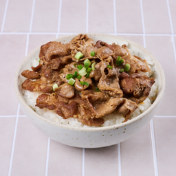 .ชุดข้าวหน้าหมูซีอิ๊ว ไข่ออนเซ็น.