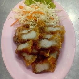 หมูกรอบทอด