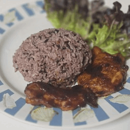 ข้าวไก่อบกะปิ