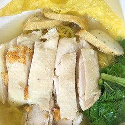 หมี่เหลืองโบราณไก่(น้ำ)