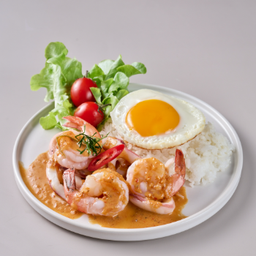 .ข้าวรวมมิตร ฉู่ฉี่ ไข่ดาว.