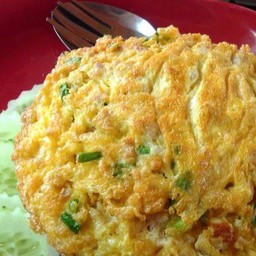 ข้าวไข่เจียวหมูสับ