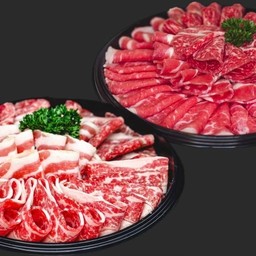 เซ็ตเนื้อเลิฟเวอร์ Battle wagyu (aus) Black angus set