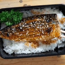 ข้าวปลาซาบะย่าง