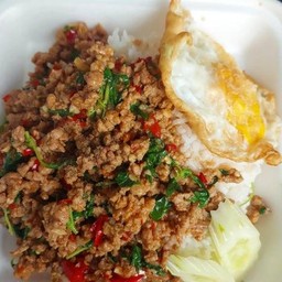 ผัดกะเพราหมูสับ