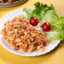 .มักกะโรนีผัดไข่.