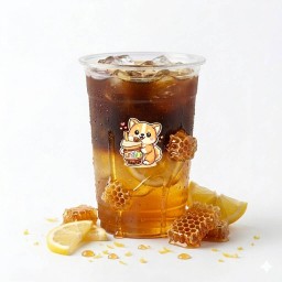 แบล็คคอฟฟี่น้ำผึ้งมะนาว