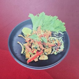 Fish cake salad