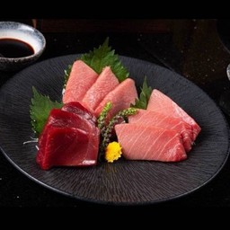 LMJ2. Dry-aged Honmaguro Sashimi (Akami 3 pcs., Chutoro 3 pcs., Otoro 3 pcs.) ซาชิมิฮอนมากุโระดรายเอจ