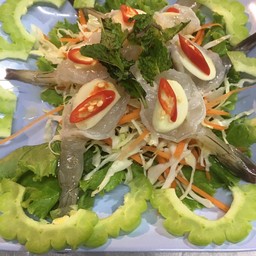 กุ้งแช่น้ำปลา
