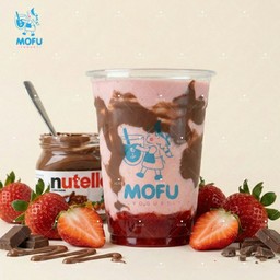 Yogurt Strawberry Nutella - โยเกิร์ตสตรอเบอร์รี่นูเทลล่า
