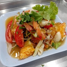 ยำไข่ดาว