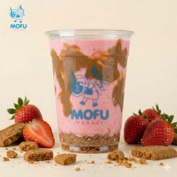 Yogurt strawberry biscoff - โยเกิร์ตสตรอเบอรี่บิสคอฟ