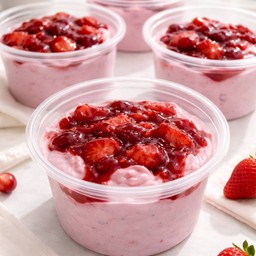 ไอศครีมสตอเบอรี่คีโต